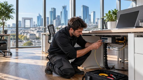 Top 5 raisons d'opter pour la fibre FTTO en entreprise